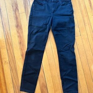Joe's Jeans Black Midrise Skinny